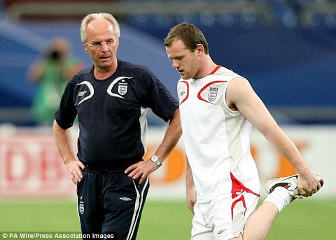 Rooney va Sven-Goran Eriksson