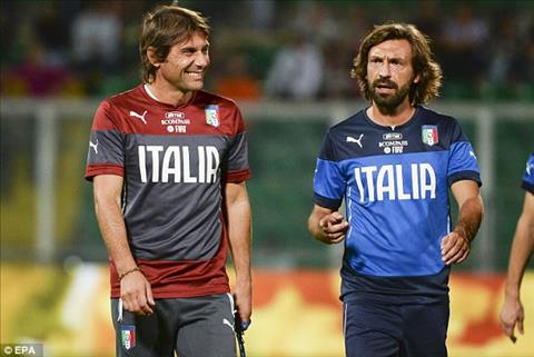 Pirlo co the gia nhap Chelsea vi Conte hinh anh