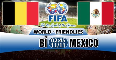 Nhận định Bỉ vs Mexico 02h45 ngày 11/11 (Giao hữu quốc tế)