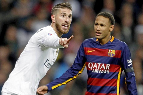 Ramos va Neymar
