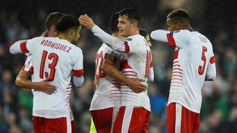 Nhận định Thụy Sỹ vs Bắc Ireland 00h00 ngày 13/11 (Playoff VL World Cup 2018)