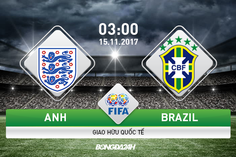 Anh vs Brazil (03h00 ngày 15/11): Vũ điệu Samba trên đất Anh