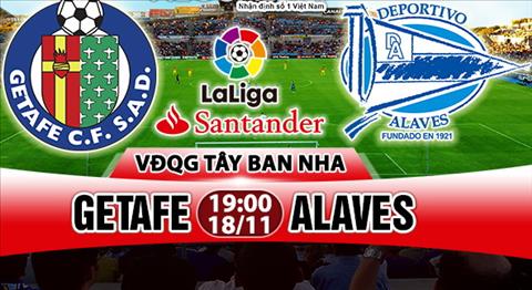 Nhận định Getafe vs Alaves 19h00 ngày 18/11 (La Liga 2017/18)