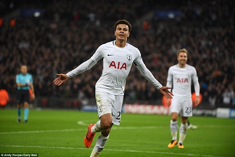 Alli không bất ngờ khi Tottenham đánh bại Real