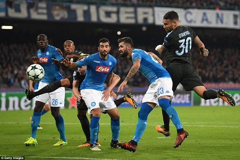 Chấm điểm Napoli 2-4 Man City: Vinh danh hàng thủ