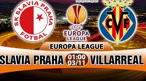 Nhận định Slavia Prague vs Villarreal 01h00 ngày 3/11 (Europa League 2017/18)