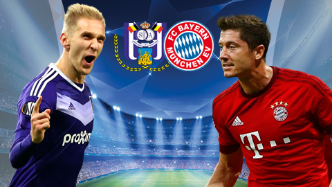 Nhận định Anderlecht vs Bayern Munich 02h45 ngày 23/11 (Champions League 2017/18)
