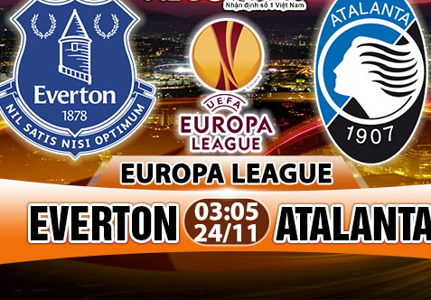 Nhận định Everton vs Atalanta 3h05 ngày 24/11 (Europa League 2017/18)