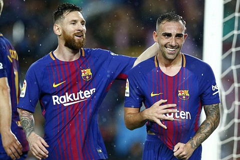 Messi lap 2 ky luc khung trong tran thang Sevilla hinh anh