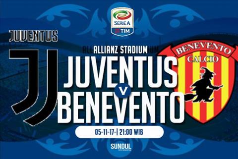 Nhận định Juventus vs Benevento 21h00 ngày 5/11 (Serie A 2017/18)