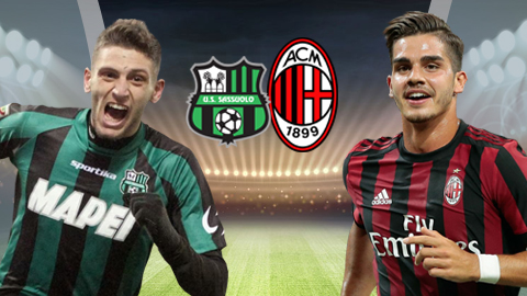 Nhận định Sassuolo vs AC Milan 02h45 ngày 6/11 (Serie A 2017/18)