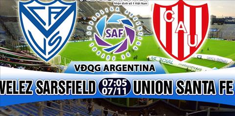 Nhận định Velez Sarsfield vs Union Santa Fe 07h05 ngày 7/11 (VĐQG Argentina)