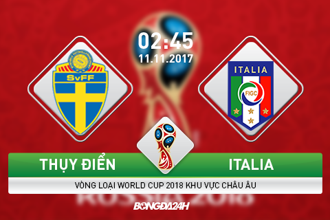 Thụy Điển vs Italia (2h45 ngày 11/11): Khi người thuyền trưởng tỉnh ngộ…