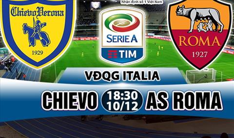 Nhan dinh Chievo vs Roma 18h30 ngay 1012 (Serie A 201718) hinh anh