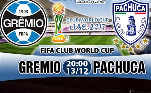 Nhận định Gremio vs Pachuca 00h00 ngày 13/12 (FIFA Club World Cup 2018)