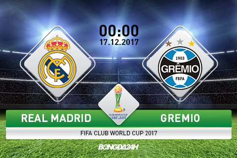 Real Madrid vs Gremio (0h00 ngày 17/12): Liệu có bất ngờ?