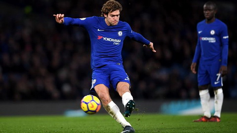 Vì sao Marcos Alonso mất tích trước West Brom?