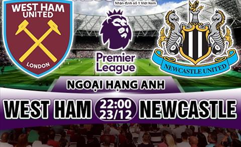 Nhận định West Ham vs Newcastle 22h00 ngày 23/12 (Premier League 2017/18)