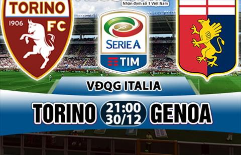Nhận định Torino vs Genoa 21h00 ngày 30/12 (Serie A 2017/18)