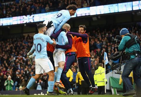Tổng hợp: Man City 2-1 West Ham (Vòng 15 Premier League 2017/18)
