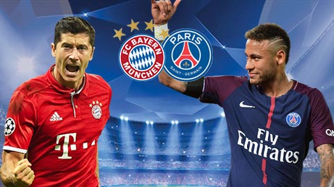 Nhận định Bayern Munich vs PSG 02h45 ngày 6/12 (Champions League 2017/18)