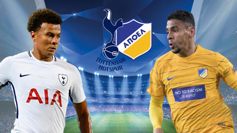 Nhận định Tottenham vs APOEL 02h45 ngày 7/12 (Champions League 2017/18)