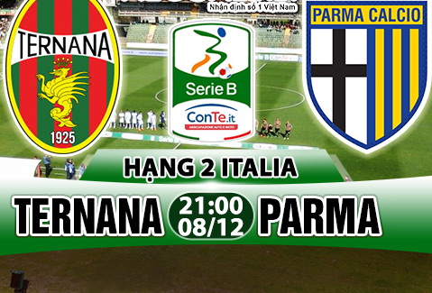 Nhận định Ternana vs Parma 21h00 ngày 8/12 (Hạng 2 Italia 2017/18)