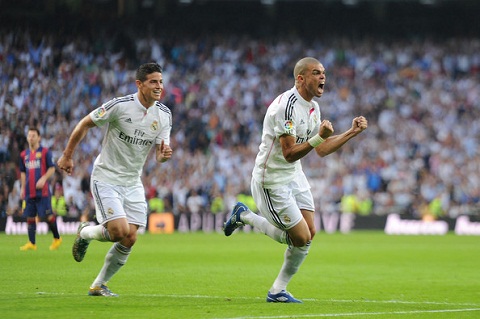 James Rodriguez va Pepe tro lai sau chan thuong hinh anh