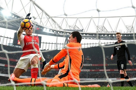 Dư âm Arsenal 2-0 Hull: Trận đấu của những cái tay