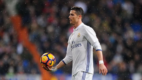 Cris Ronaldo dinh chan thuong, CDV Real Madrid lo sot vo.