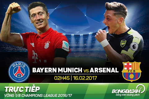 Bayern Munich 5-1 Arsenal (KT): "Hùm xám" oai hùng thảm sát "Pháo thủ" tại sào huyệt