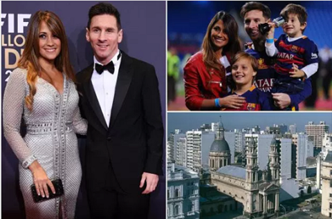 Đám cưới của Messi sẽ được tổ chức 2 lần trong tháng 6