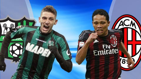 Nhan dinh Sassuolo vs AC Milan 21h00 ngay 262 (Serie A 201617) hinh anh