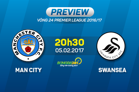 Man City vs Swansea (20h30 ngày 5/2): Bay cao cùng cảm hứng mới