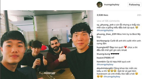 Tiền vệ Xuân Trường để kiểu tóc mới làm fan thích thú