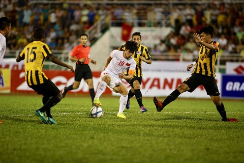 Cong Phuong co mot tran dau de dang truoc U23 Malaysia