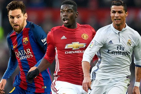 Top 10 đội bán áo nhiều nhất năm 2016: M.U vô đối