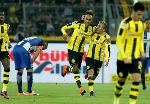 Nhan dinh Hertha Berlin vs Dortmund 21h30 ngay 113 (Bundesliga 201617) hinh anh