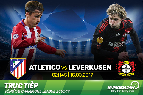 Atletico 0-0 (4-2) Leverkusen (KT): Không bất ngờ