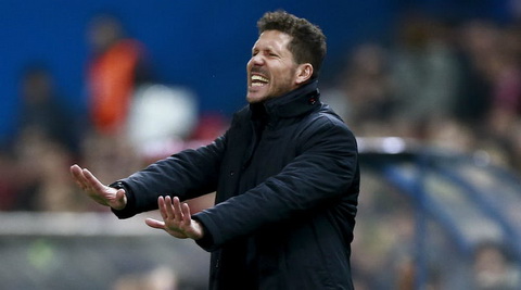 Simeone thề không đội trời chung với Real Madrid