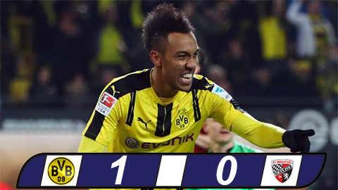 Dortmund 1-0 Ingolstadt: May mà còn Aubameyang