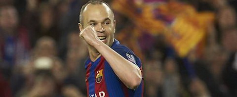 Barcelona chien thang, Iniesta thach thuc Real Madrid hinh anh