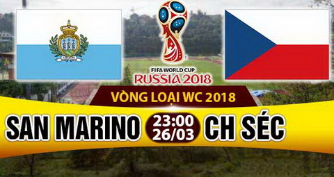 Nhan dinh San Marino vs Czech 23h00 ngay 263 (VL World Cup 2018) hinh anh