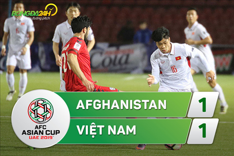 Ket qua tran Afghanistan 1-1 Viet Nam