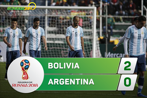 Bolivia 2-0 Argentina (VL World Cup 2018)