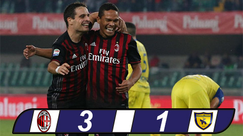 AC Milan 3-1 Chievo Cu dup cua Carlos Bacca hinh anh