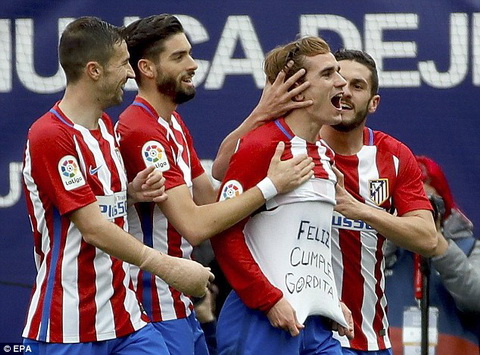 Atletico Madrid 3-0 Valencia Griezmann ruc sang hinh anh