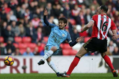 Du am Sunderland 0-2 Man City Chiec chia khoa Silva hinh anh