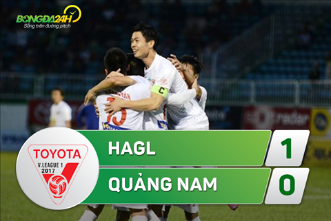 Tong hop: HAGL 1-0 Quang Nam (Vong 11 V-League 2017)