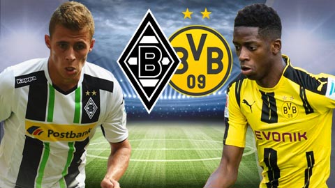 Nhan dinh Gladbach vs Dortmund 23h30 ngay 224 (Bundesliga 201617) hinh anh